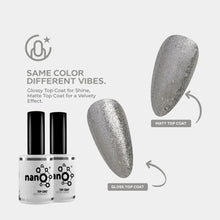 Load image into Gallery viewer, N2581 – Iron Illusion Gel Polish – 15ml | Long-Lasting, High-Glossy Metallic Grey Nail Polish Gel

