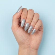 Load image into Gallery viewer, D 2581 Iron Illusion Nail Dipping Powder – 28g | Long-Lasting Metallic Shimmer Grey Dip Powder Nails