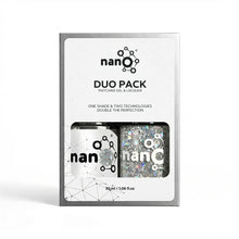 تحميل الصورة إلى عارض المعرض، P2586 – Silver Shadow Duo Pack – TPO &amp; HEMA Free Gel Polish &amp; Nail Lacquer (15ml each) | Long-Lasting, High-Gloss Nail Polish Set