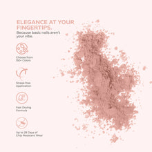 Load image into Gallery viewer, D 2587 Pale Pink Nail Dipping Powder – 28gm | Long-Lasting Soft Blush Dip Powder Nails | Nail Dipping System
