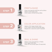 Load image into Gallery viewer, N2587 – Pale Pink Gel Polish – 15ml | Long-Lasting, High-Glossy Light Pink Nail Polish Gel
