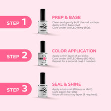 Load image into Gallery viewer, N2594 – Blushing Bloom Gel Polish – 15ml | Long-Lasting, High-Glossy Soft Pink Nail Polish Gel
