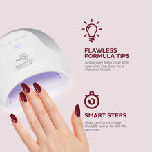 Load image into Gallery viewer, N2596 – Dark Plum Gel Polish – 15ml | Long-Lasting, High-Glossy Deep Pink Purple Nail Polish Gel
