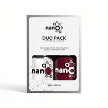 Load image into Gallery viewer, P2596 – Dark Plum Duo Pack – TPO &amp; HEMA Free Gel Polish &amp; Nail Lacquer (15ml each) | Long-Lasting, High-Gloss Nail Polish Set