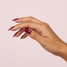 Load image into Gallery viewer, N 2596 – Dark Plum Gel Polish – 15 ml | TPO &amp; HEMA Free Long-Lasting, High-Glossy Deep Red Gel Polish