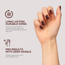 Load image into Gallery viewer, N2598 – Deep Earth Brown Gel Polish – 15ml | Long-Lasting, High-Glossy Earthy Brown Nail Polish Gel

