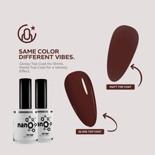 Load image into Gallery viewer, N2598 – Deep Earth Brown Gel Polish – 15ml | Long-Lasting, High-Glossy Earthy Brown Nail Polish Gel
