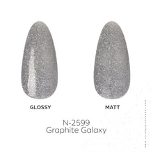 تحميل الصورة إلى عارض المعرض، طلاء جل N-2599-Graphite Galaxy 15 مل
