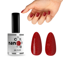 Load image into Gallery viewer, N2602 – Radiant Red Gel Polish – 15ml | Long-Lasting, High-Glossy Glitter Red Nail Polish Gel

