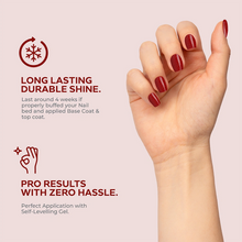 Load image into Gallery viewer, N2602 – Radiant Red Gel Polish – 15ml | Long-Lasting, High-Glossy Glitter Red Nail Polish Gel
