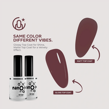 Load image into Gallery viewer, N2607 – Vintage Wine Gel Polish – 15ml | Long-Lasting, High-Glossy Deep Burgundy Nail Polish Gel
