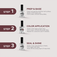 Load image into Gallery viewer, N2607 – Vintage Wine Gel Polish – 15ml | Long-Lasting, High-Glossy Deep Burgundy Nail Polish Gel
