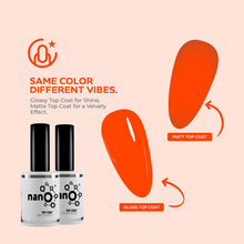 Load image into Gallery viewer, N2611 – Tangerine Burst Gel Polish – 15ml | Long-Lasting, High-Glossy Orange Nail Polish Gel
