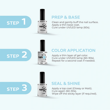 Load image into Gallery viewer, N2614 – Heavenly Sky Gel Polish – 15ml | Long-Lasting, High-Glossy Blue Nail Polish Gel
