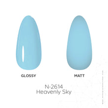 Load image into Gallery viewer, N2614 – Heavenly Sky Gel Polish – 15ml | Long-Lasting, High-Glossy Blue Nail Polish Gel
