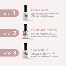 Load image into Gallery viewer, N2619 – Sunlit Rose Gel Polish – 15ml | Long-Lasting, High-Glossy Pink Nail Polish Gel
