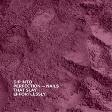 Load image into Gallery viewer, D 2620 Plum Indulgence Nail Dipping Powder – 28gm | Deep Plum Dip Powder Nails | Nail Dipping System
