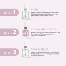 Load image into Gallery viewer, L 2624 – Pastel Lavender Nail Polish – 15ml | High Gloss, Gel Like Finish Purple Nail Polish | Soft Lavender Purple Nail Lacquer