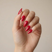 Load image into Gallery viewer, L 2630 – Cardinal Velvet Nail Polish – 15ml | High Gloss, Gel Like Finish Deep Red Nail Polish | Luxurious Velvet Red Nail Lacquer