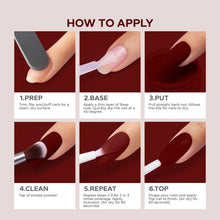 Load image into Gallery viewer, D 2631 Wine Tasting Nail Dipping Powder – 28gm | Deep Burgundy Dip Powder Nails | Nail Dipping System
