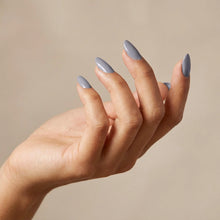 Load image into Gallery viewer, L 2634 – Soft Pewter Nail Polish – 15ml | High Gloss, Gel Like Finish Metallic Gray Nail Polish | Elegant Silver-Gray Nail Lacquer