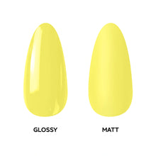 Load image into Gallery viewer, P2637 – Yellow Gleam Duo Pack – TPO &amp; HEMA Free Gel Polish &amp; Nail Lacquer (15ml each) | Long-Lasting, High-Gloss Nail Polish Set