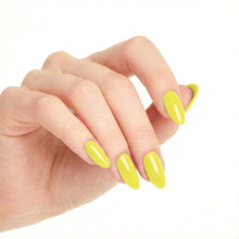 Load image into Gallery viewer, P2637 – Yellow Gleam Duo Pack – TPO &amp; HEMA Free Gel Polish &amp; Nail Lacquer (15ml each) | Long-Lasting, High-Gloss Nail Polish Set