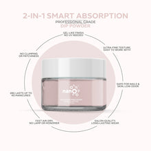 Load image into Gallery viewer, D 2638 Champagne Silk Nail Dipping Powder – 28gm | Soft Nude Dip Powder Nails | Nail Dipping System
