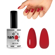 Load image into Gallery viewer, N2639 – Cherry Red Gel Polish – 15 ml | Long-Lasting, High-Gloss Classic Red Nail Polish Gel

