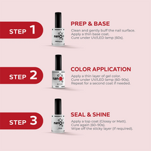 Load image into Gallery viewer, N2639 – Cherry Red Gel Polish – 15 ml | Long-Lasting, High-Gloss Classic Red Nail Polish Gel
