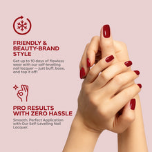 Load image into Gallery viewer, L 2643 – Vibrant Cherry Nail Polish – 15ml | High Gloss, Gel Like Finish Red Nail Polish | Juicy Cherry Red Nail Lacquer
