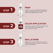 Load image into Gallery viewer, L 2645 – Vintage Merlot Nail Polish – 15ml | High Gloss, Gel Like Finish Wine Red Nail Polish | Deep Merlot Nail Lacquer
