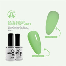 Load image into Gallery viewer, N2656 – Mint Green Gel Polish – 15 ml | Long-Lasting, High-Gloss Fresh Mint Green Nail Polish Gel
