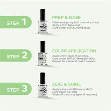 Load image into Gallery viewer, N2656 – Mint Green Gel Polish – 15 ml | Long-Lasting, High-Gloss Fresh Mint Green Nail Polish Gel
