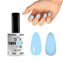 Load image into Gallery viewer, N2660 – Serene Sky Gel Polish – 15 ml | Long-Lasting, High-Gloss Bright Bubblegum-Blue Nail Polish Gel

