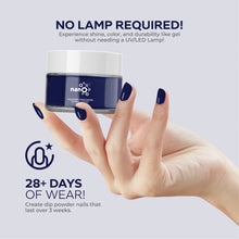 Load image into Gallery viewer, D 2664 Blue Twilight Nail Dipping Powder – 28gm | Deep Midnight Blue Dip Powder | Nail Dipping System