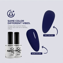 Load image into Gallery viewer, N2665 – Deep Night Blue Gel Polish – 15 ml | Long-Lasting, High-Gloss Deep Navy-Blue Nail Polish Gel
