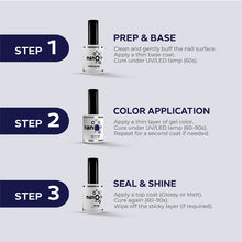 Load image into Gallery viewer, N2665 – Deep Night Blue Gel Polish – 15 ml | Long-Lasting, High-Gloss Deep Navy-Blue Nail Polish Gel
