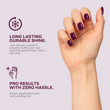 Load image into Gallery viewer, N2667 – Deep Magic Purple Gel Polish – 15 ml | Long-Lasting, High-Gloss Warm Mauve-Purple Nail Polish Gel
