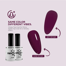 Load image into Gallery viewer, N2667 – Deep Magic Purple Gel Polish – 15 ml | Long-Lasting, High-Gloss Warm Mauve-Purple Nail Polish Gel
