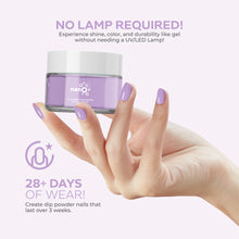 Load image into Gallery viewer, D 2668 Lilac Cloud Nail Dipping Powder – 28gm | Soft Pastel Purple Dip Powder | Nail Dipping System
