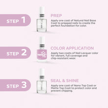 Load image into Gallery viewer, L 2668 – Lilac Cloud Nail Polish – 15ml | High Gloss, Gel Like Finish Lilac Purple Nail Polish | Dreamy Soft Purple Nail Lacquer
