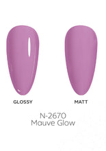 Load image into Gallery viewer, N-2670-Mauve Glow Gel Polish 15ml

