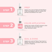 Load image into Gallery viewer, L 2679 – Rosy Coral Nail Polish – 15ml | High Gloss, Gel Like Finish Coral Pink Nail Polish | Warm Vibrant Pink Nail Lacquer