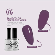 تحميل الصورة إلى عارض المعرض، N-2686- طلاء أظافر جل مخملي Nightshade 15 مل
