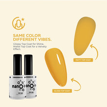 Load image into Gallery viewer, N2698 – Goldenrod Gel Polish – 15 ml | Long-Lasting, High-Gloss Warm Orange-Yellow Nail Polish Gel
