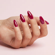 Load image into Gallery viewer, L 2702 – Dark Rose Nail Polish – 15ml | High Gloss, Gel Like Finish Rose Red Nail Polish | Deep Romantic Red Nail Lacquer