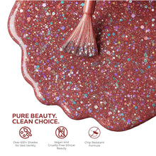 Load image into Gallery viewer, N2703 – Luminous Lotus Gel Polish – 15 ml | Long-Lasting, High-Gloss Iridescent Glitter Nail Polish Gel
