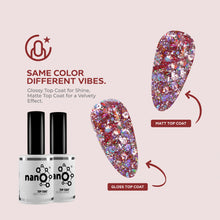 Load image into Gallery viewer, N2703 – Luminous Lotus Gel Polish – 15 ml | Long-Lasting, High-Gloss Iridescent Glitter Nail Polish Gel
