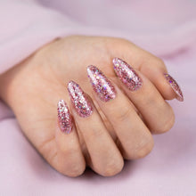 Load image into Gallery viewer, N 2703 – Luminous Lotus Gel Polish – 15 ml | Long-Lasting, High-Gloss Iridescent Glitter Nail Polish Gel
